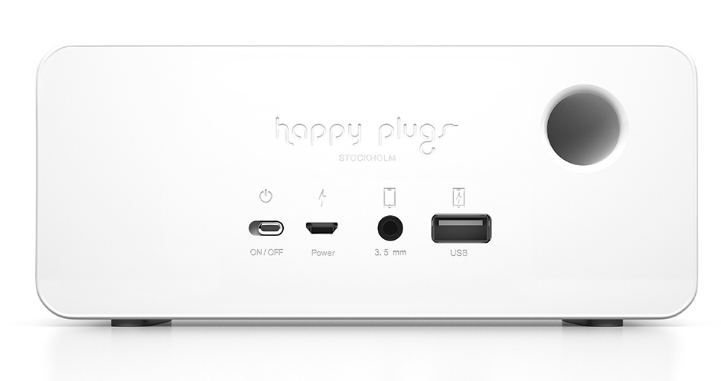 Happy Plugs Sound Piece Mini Black, White 4 W image 3