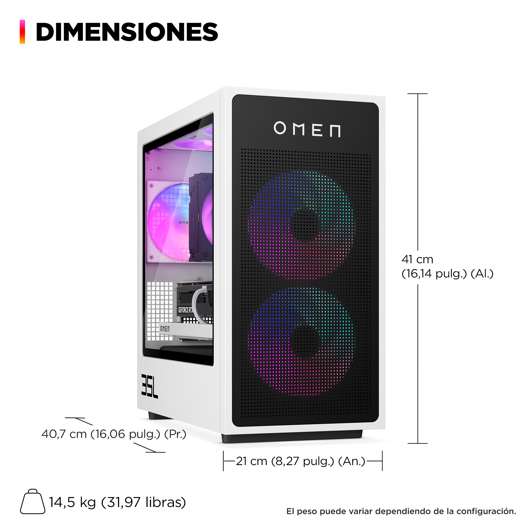 PC gaming OMEN 35L GT16-0087ns - imagen 6