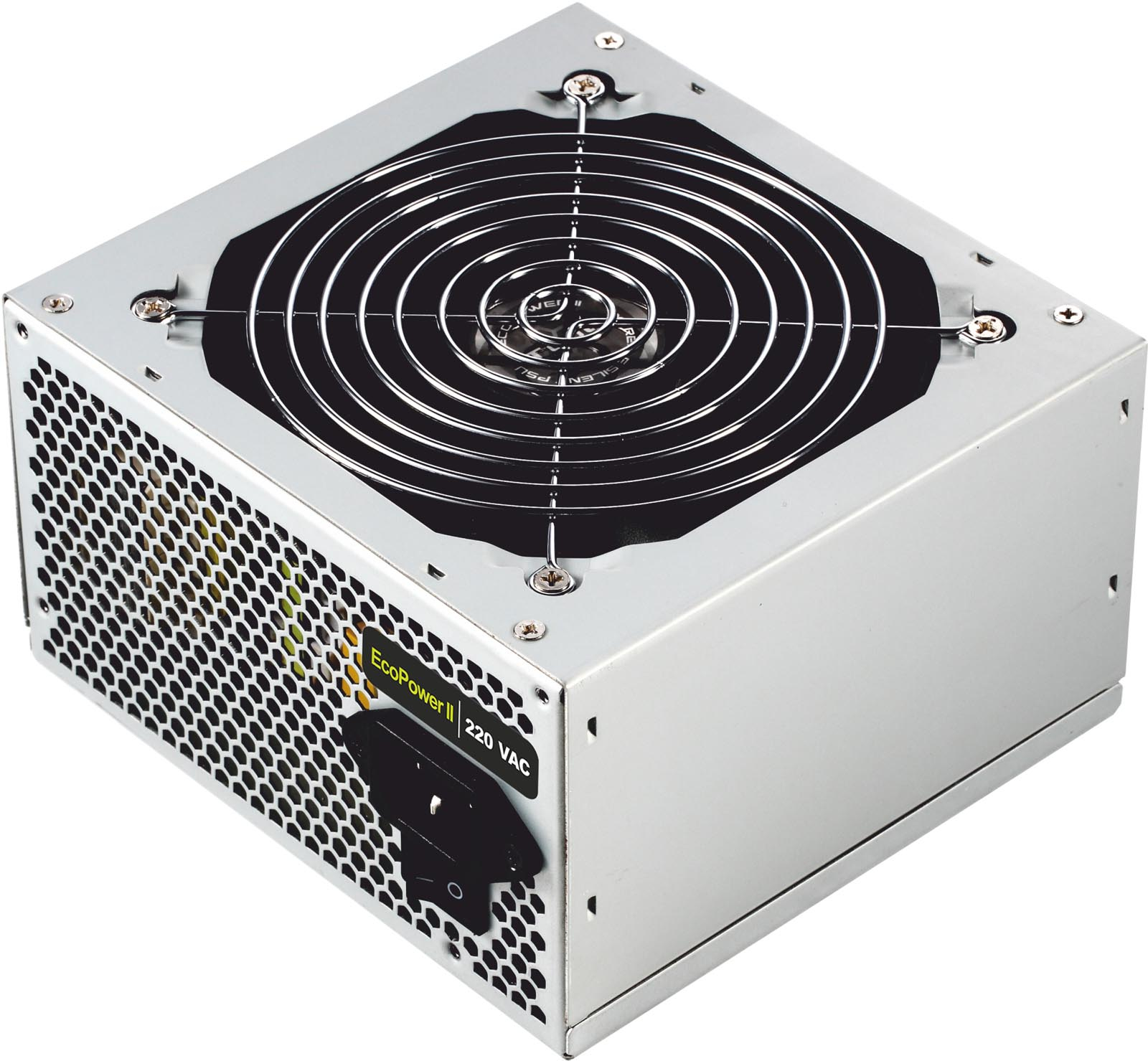 TooQ TQEP-500SSE power supply unit 500 W 24-pin ATX ATX Silver image 2