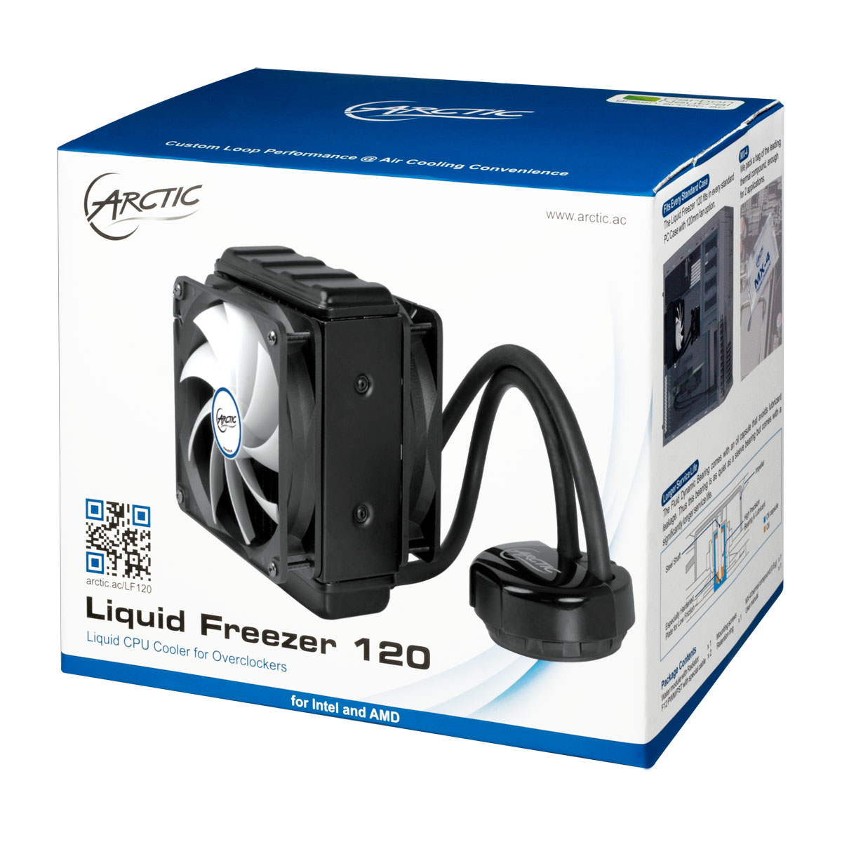 ARCTIC Liquid Freezer 120 – Multi-Compatible All-in-One CPU Water Cooler image 11