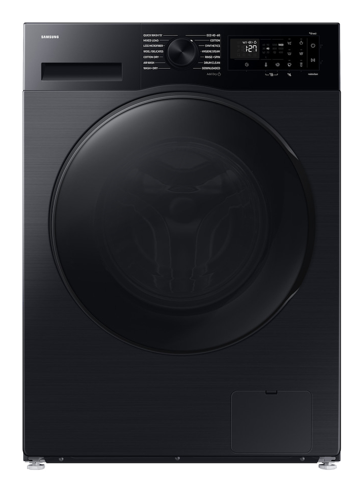 Samsung WD90DG5B15BBEP washer dryer Freestanding Front-load Black