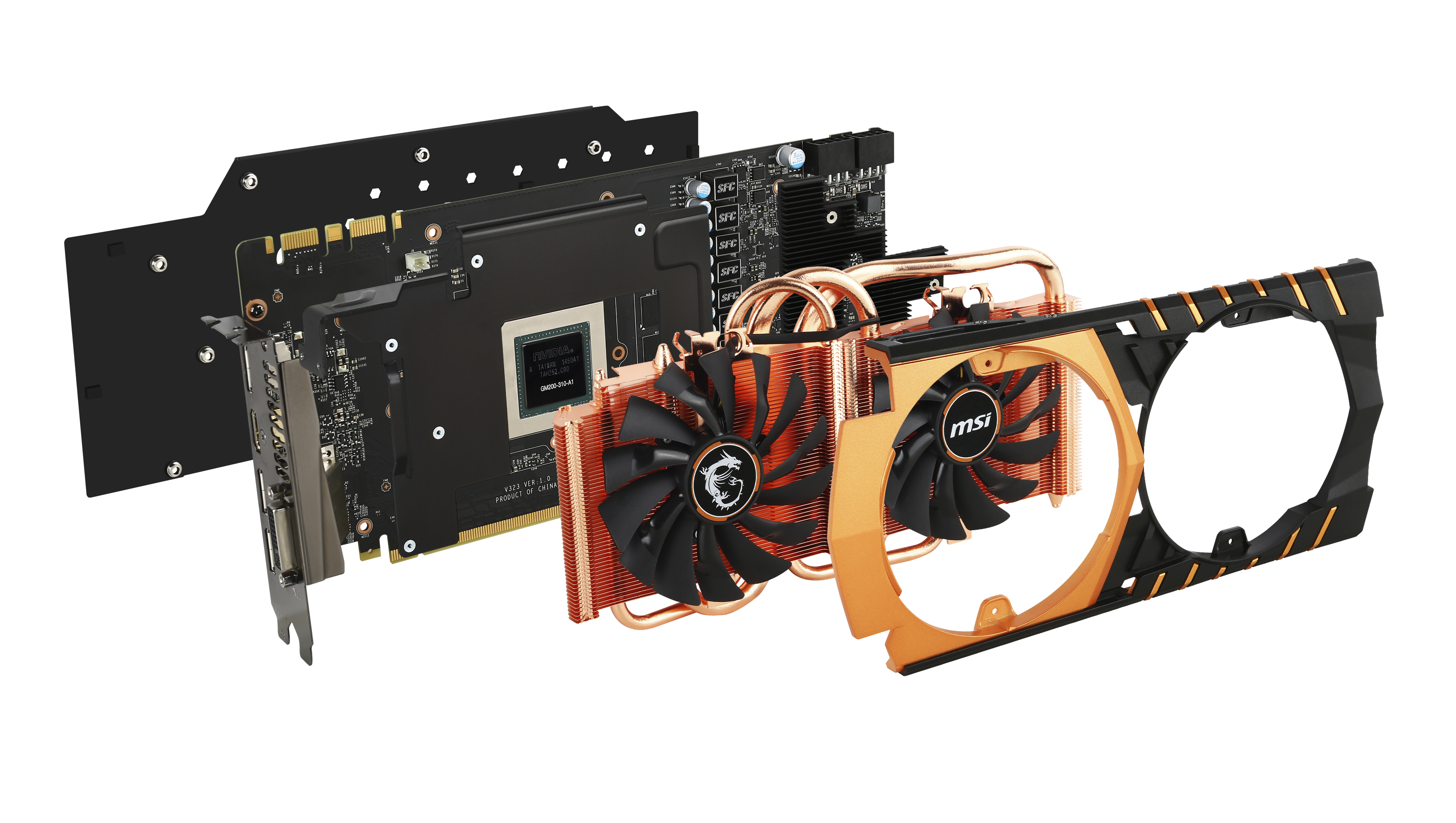 MSI GAMING GTX 980TI 6G GOLDEN EDITION image 10