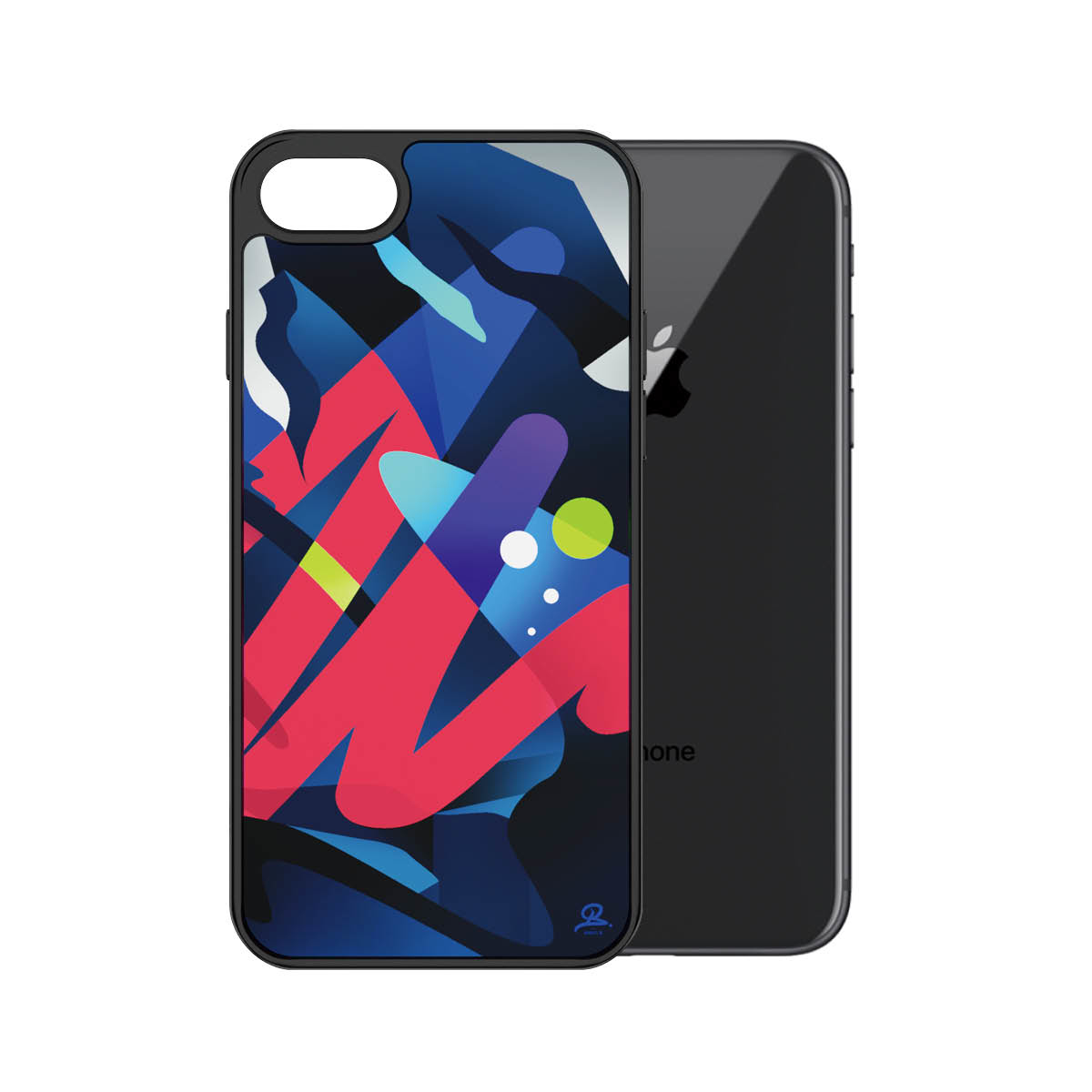 PanzerGlass ® ClearCase™ iPhone 7 | 8 | SE 2020 - Mikael B Limited Artist Edition – image 2