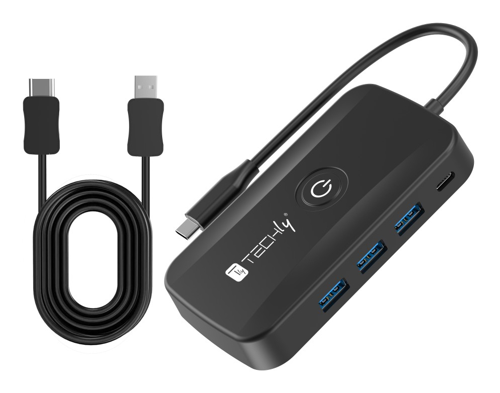 Techly IDATA USBC-HUB5WL