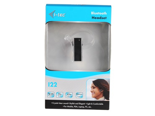 i-tec BTHF-I22 headphones/headset Wireless Bluetooth Black, Silver – image 2