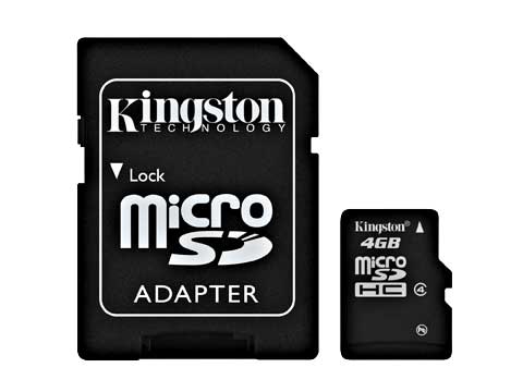 Kingston Technology 4GB microSDHC