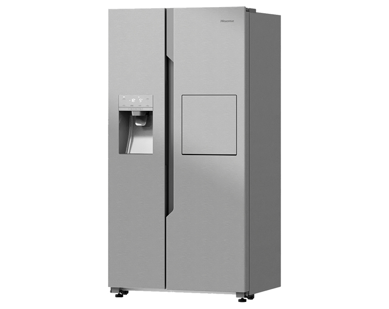 Hisense RS694N4BC1 side-by-side refrigerator Freestanding – image 2