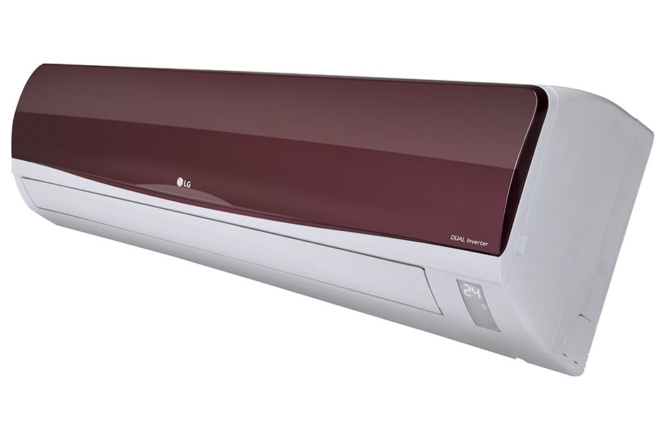 LG JS-Q18WTXD air conditioner Split system Red, White – image 3