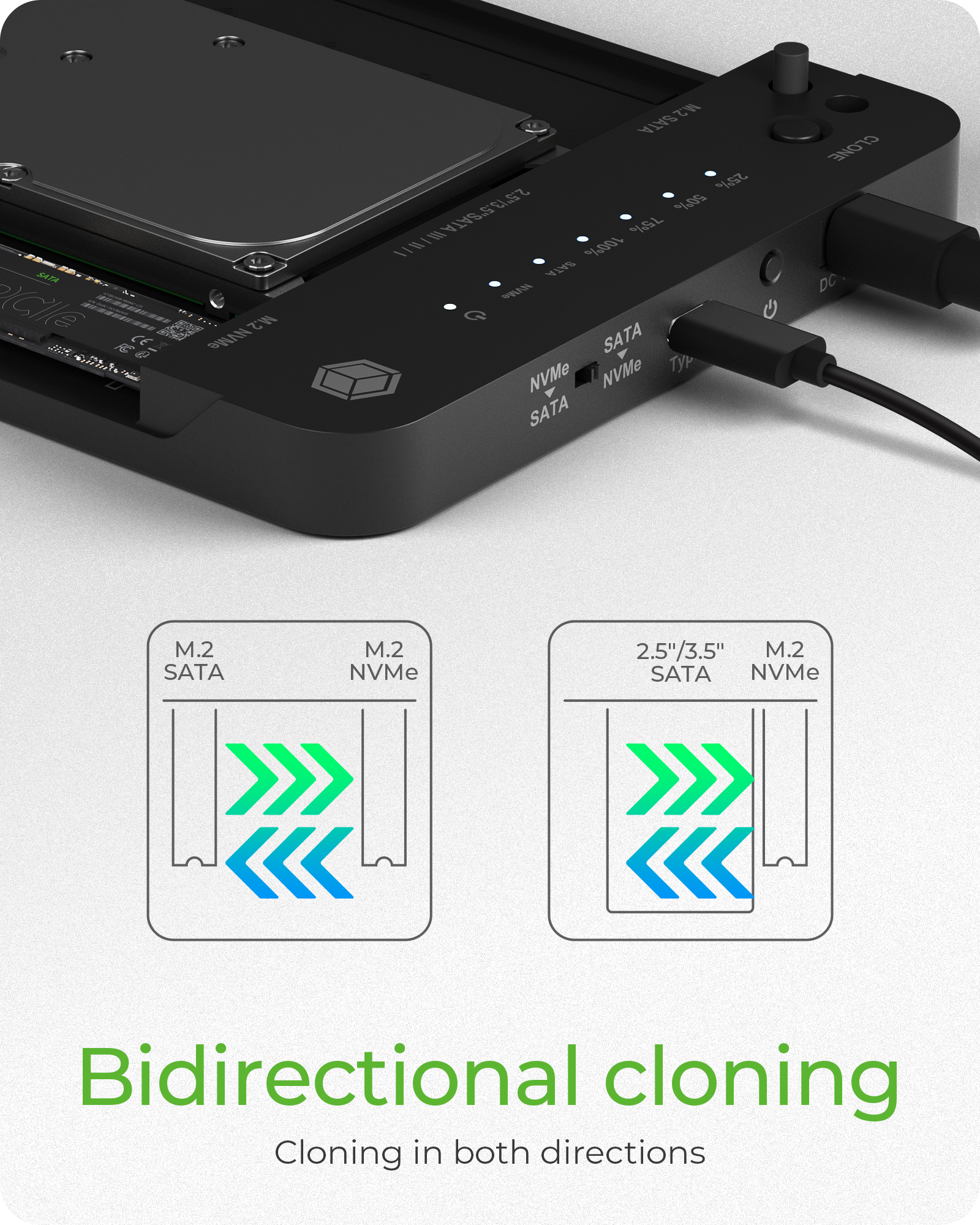 ICY BOX IB-2915MSCL-C31 USB 3.2 Gen 2 (3.1 Gen 2) Type-C Black – image 9