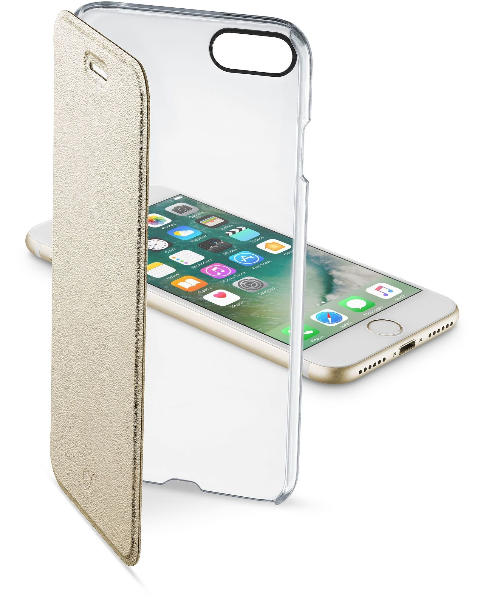 Cellularline Clear Book - iPhone 8/7