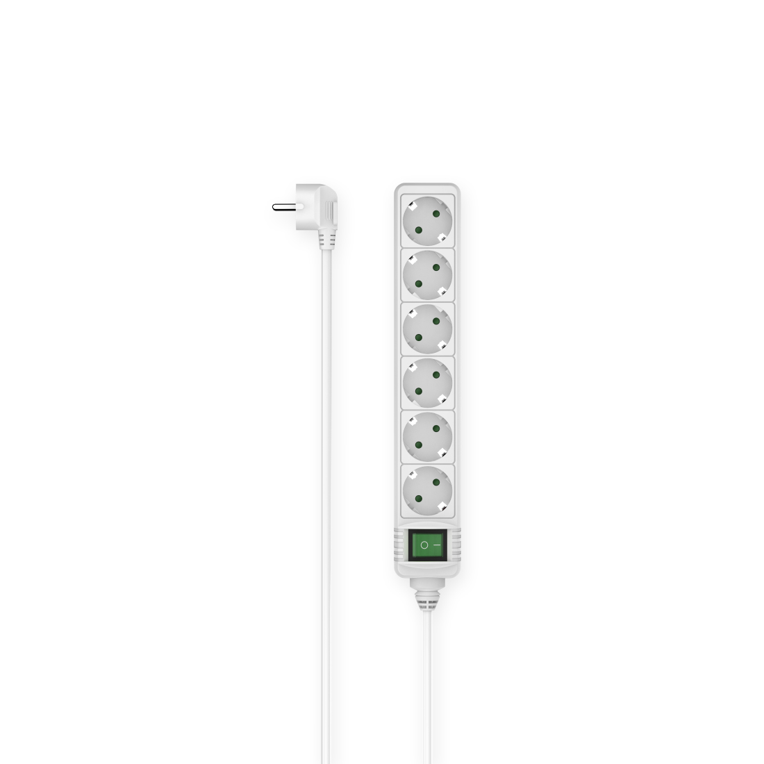00223008 Smart power strip 6 AC outlet(s) 3 m