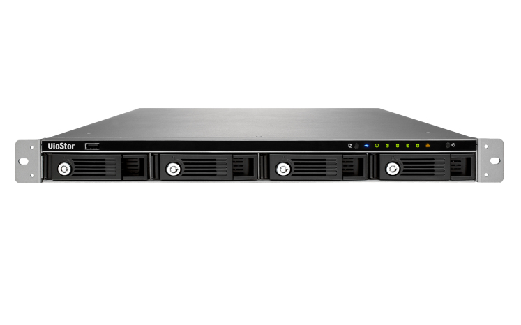 QNAP VS-4108U-RP-PRO+-EU network video recorder Black
