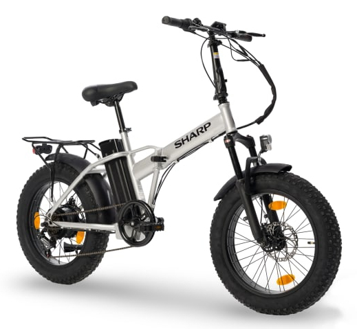 Sharp BK-FM03E-S electric bicycle Black, Silver Aluminium 17 – image 6