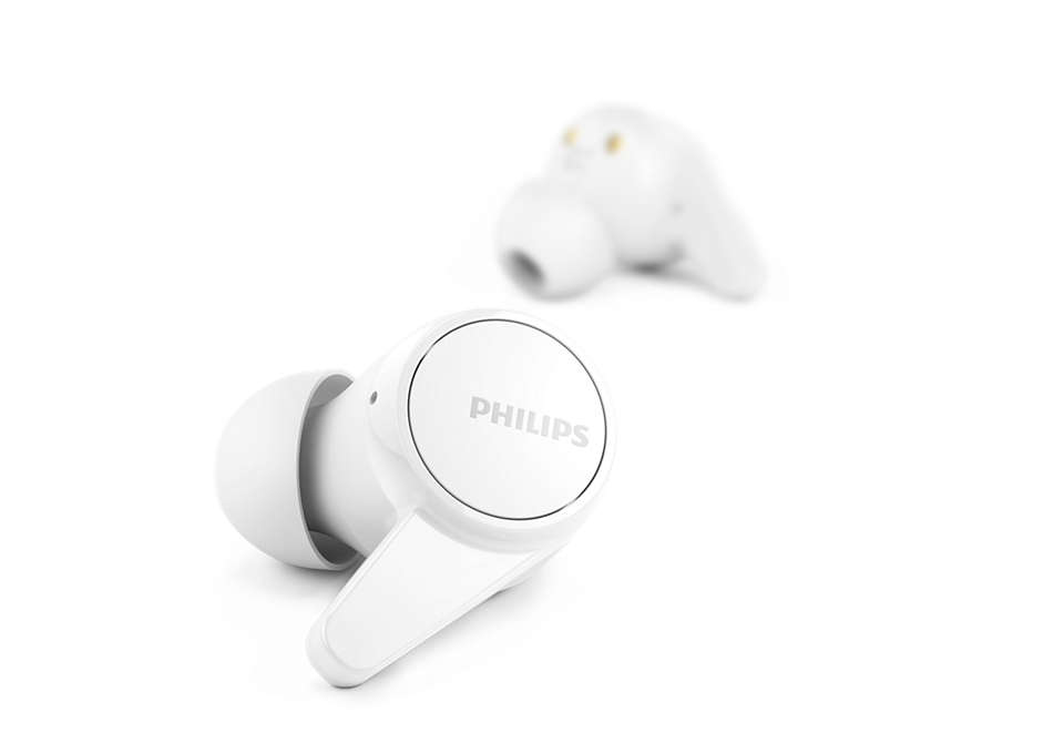 Philips 1000 series TAT1207WT/00 headphones/headset Wireless In-ear Bluetooth White – image 3