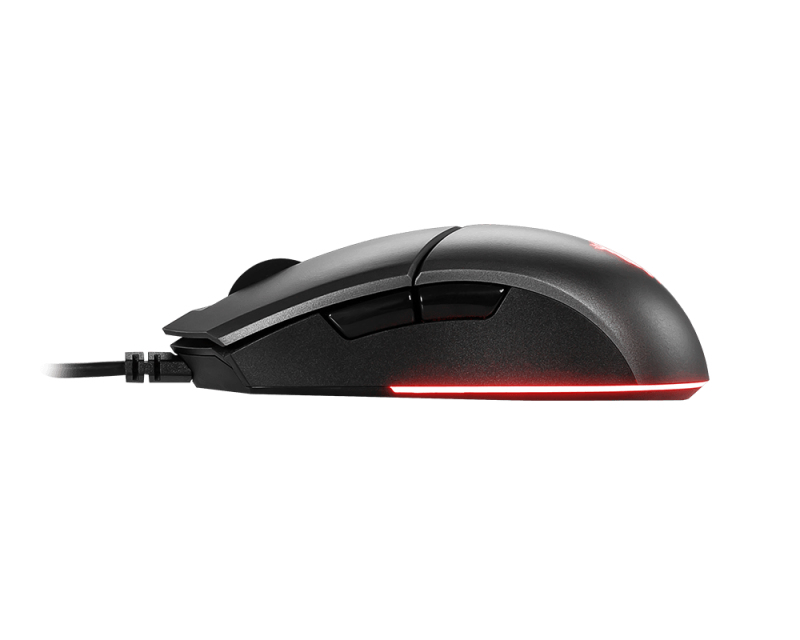 MSI CLUTCH GM11 RGB Optical Gaming Mouse '5000 DPI Optical Sensor, 6 Programmable button, Dual-Zone RGB, Symmetrical design, OMRON Switch with 10+ Million Click – image 3