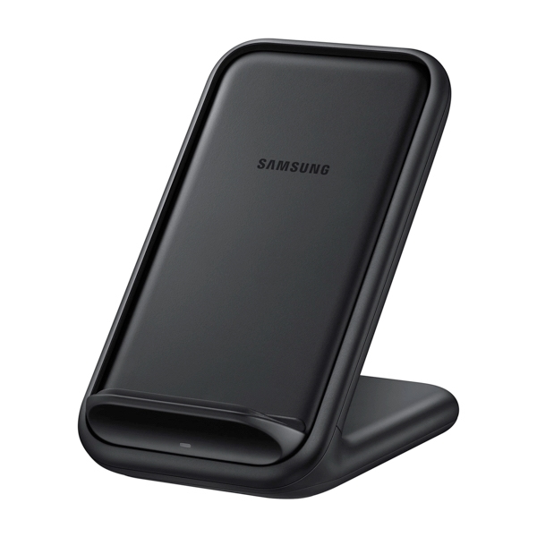 Samsung EP-N5200TBEGUS mobile device charger Smartphone Black USB Wireless charging Indoor – image 1