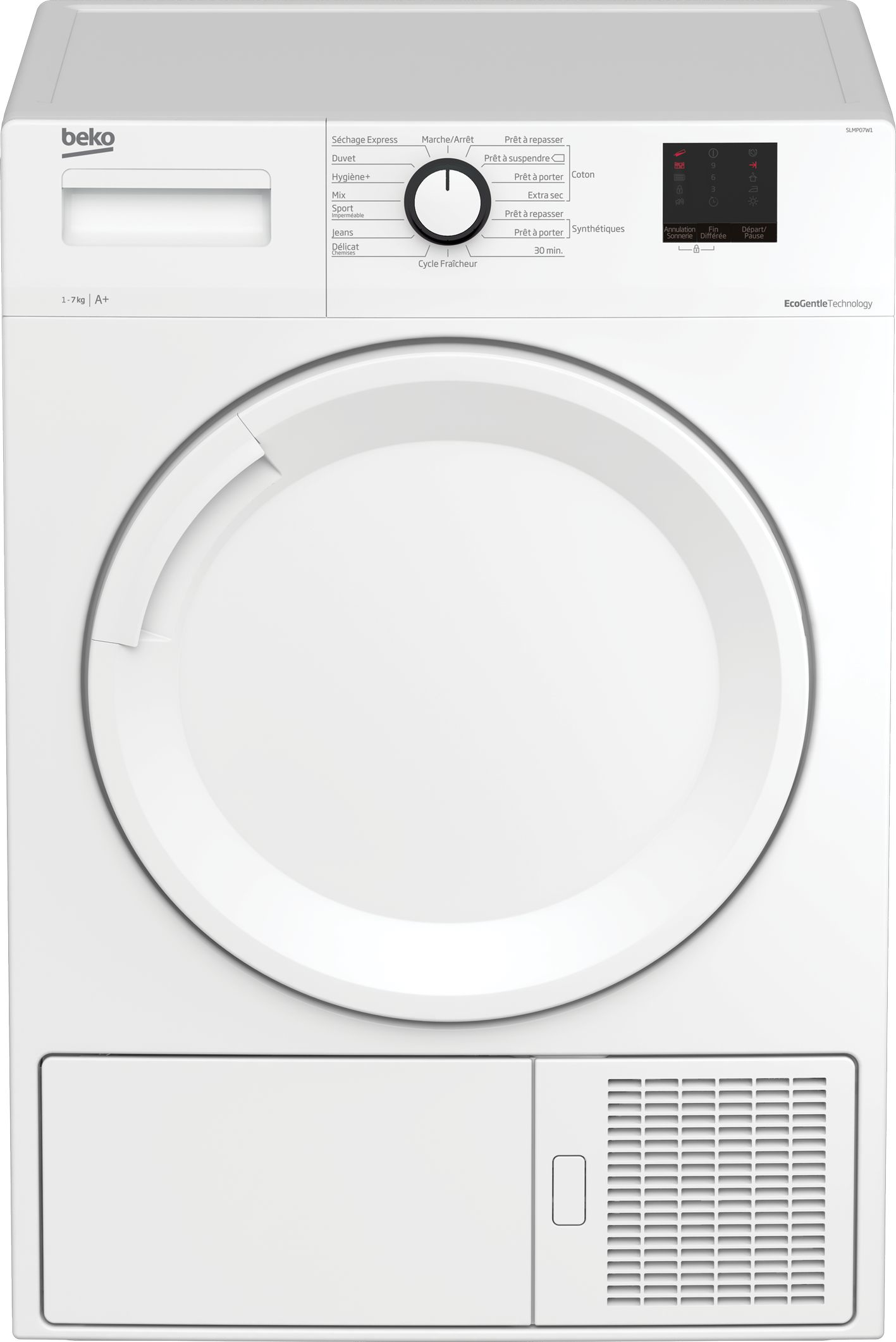 Beko SLP07W1 tumble dryer Freestanding Front-load – image 1