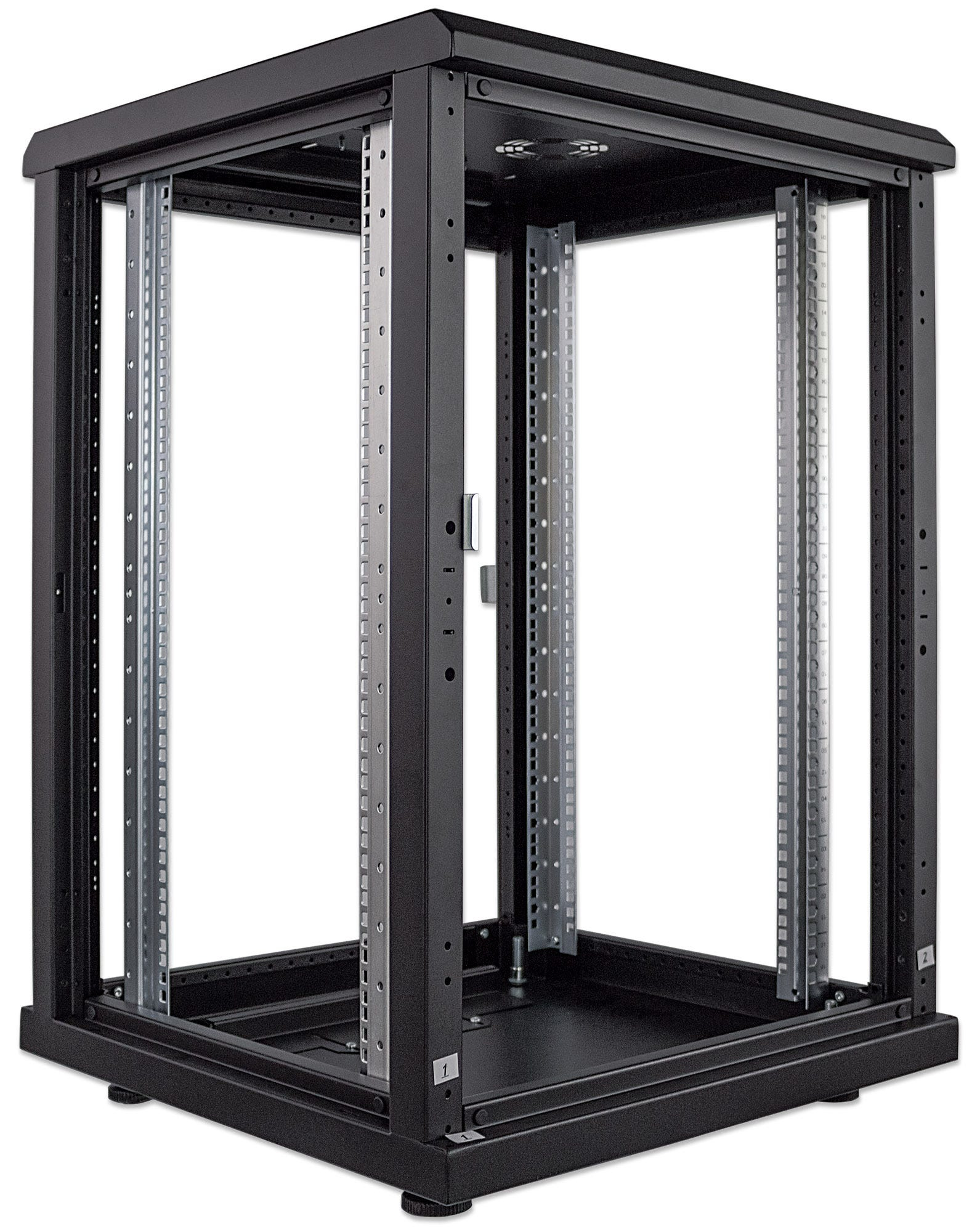 Intellinet 19" Network Cabinet - Free Standing, 16U – image 6