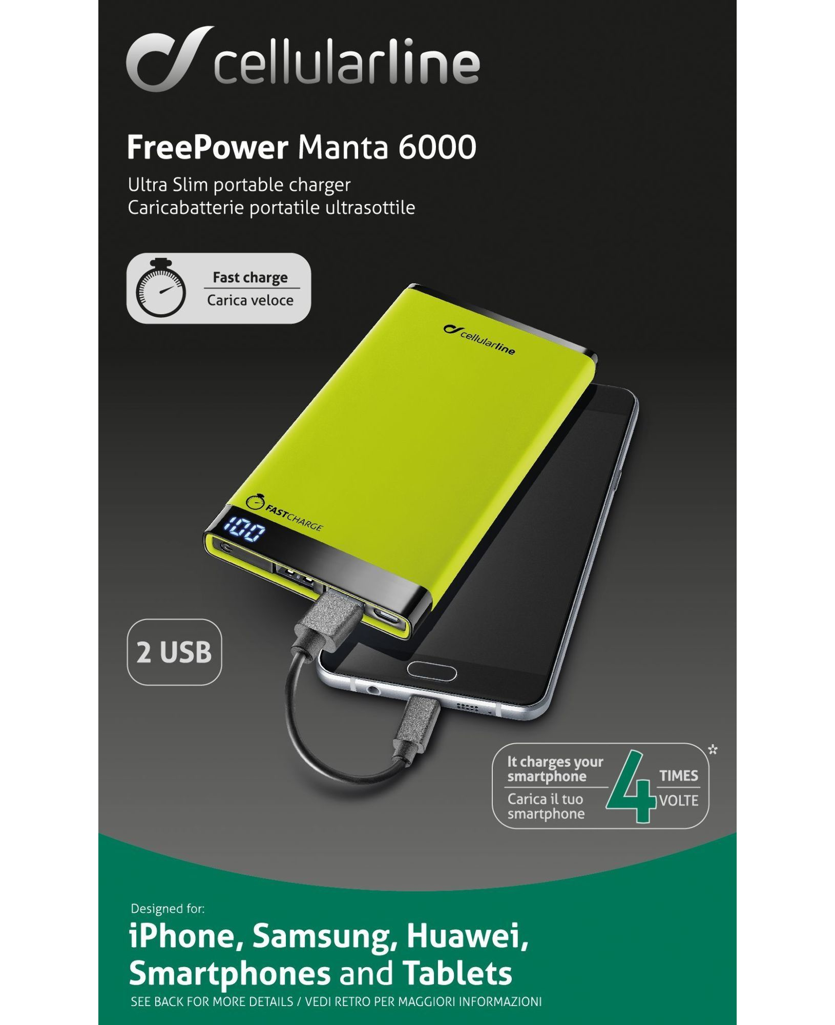 Cellularline Freepower Manta 6000 - Universale – image 6