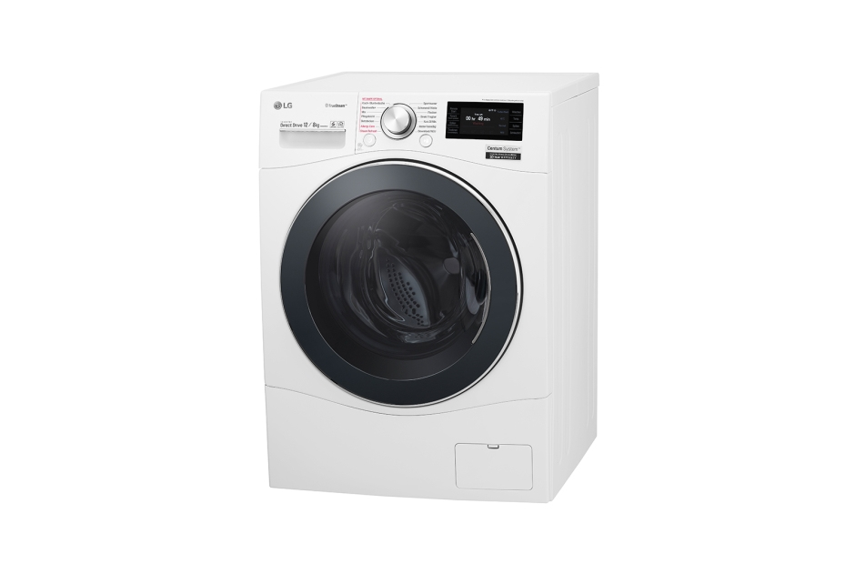 LG F16F9BDH2NH washer dryer Freestanding Front-load White – image 3