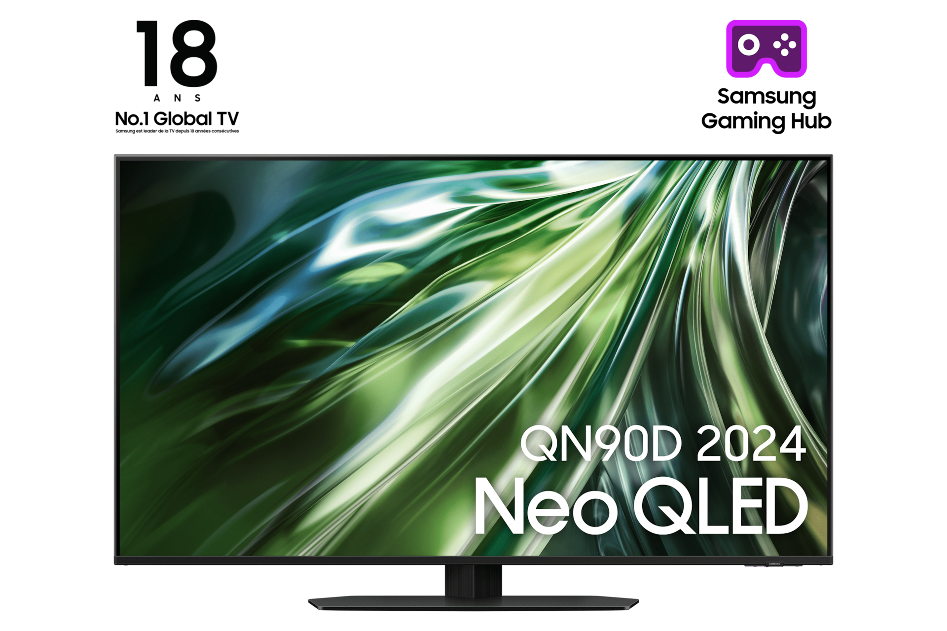 TV Neo QLED 4K SAMSUNG TQ43QN90DATXXC 108 cm Smart TV Tizen Dolby Atmos — photo 2