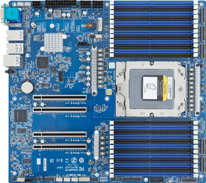GIGABYTE MZ33-AR1 Socket SP5 Extended ATX – image 2