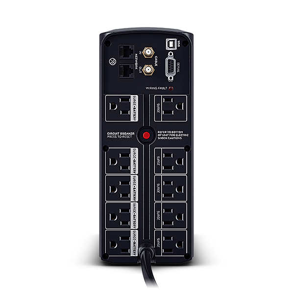 CyberPower LCD CP850AVRLCDA uninterruptible power supply (UPS) Line-Interactive 0.85 kVA – image 3