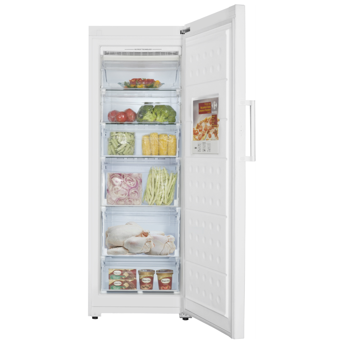 Haier HF-228WAA freezer Upright freezer Freestanding – image 2