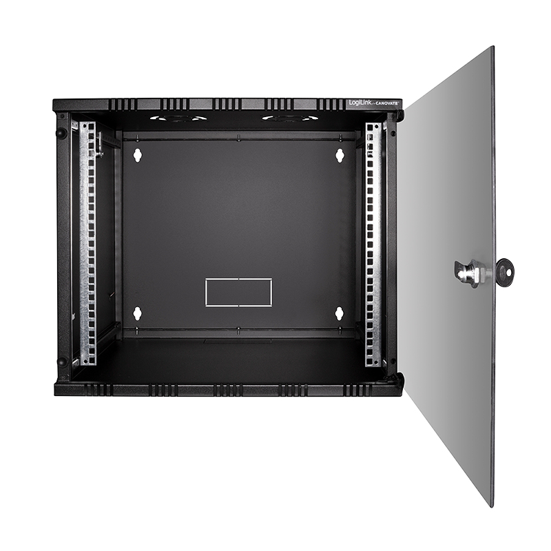 LogiLink W15B54B rack cabinet 15U Wall mounted rack Black – image 2