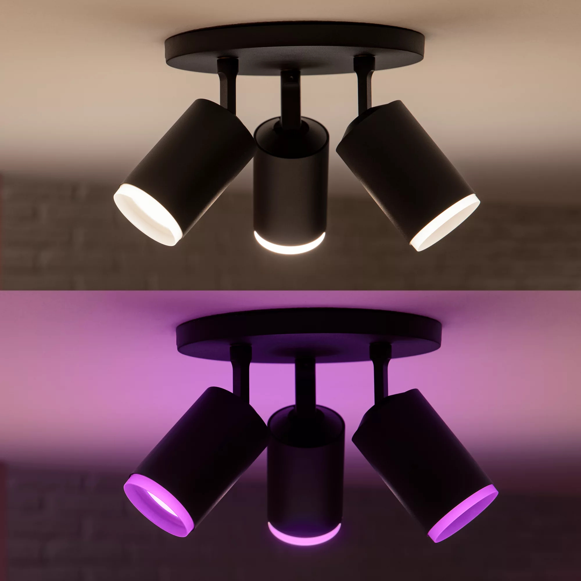Philips by Signify Philips Hue White and colour ambience Fugato triple spotlight – image 4