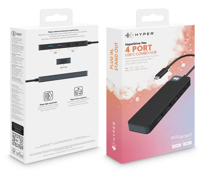 Targus HyperDrive Flex 4 Port USB-C Combo Hub – image 8