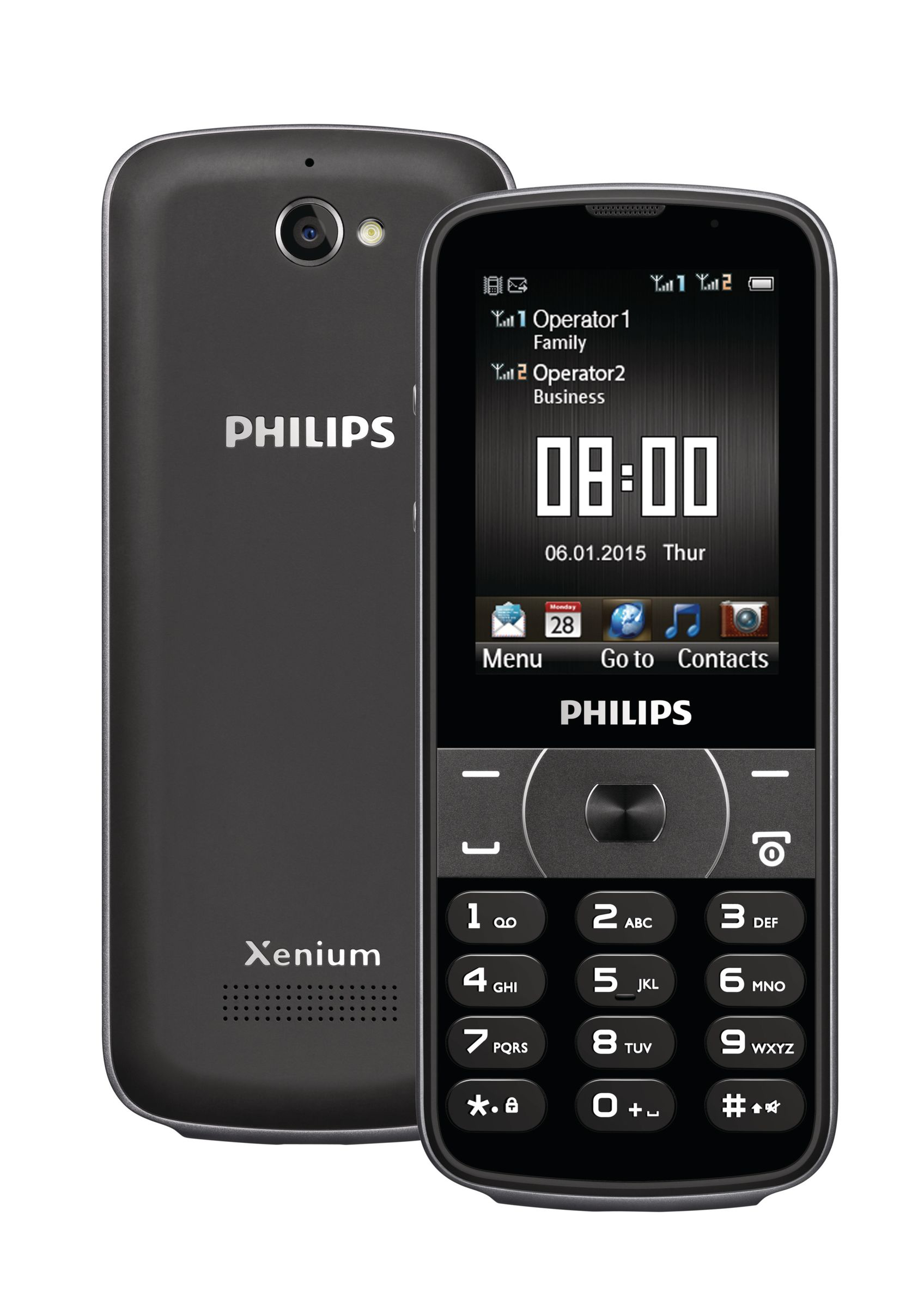 Philips Xenium CTE560BK/53 mobile phone – image 1
