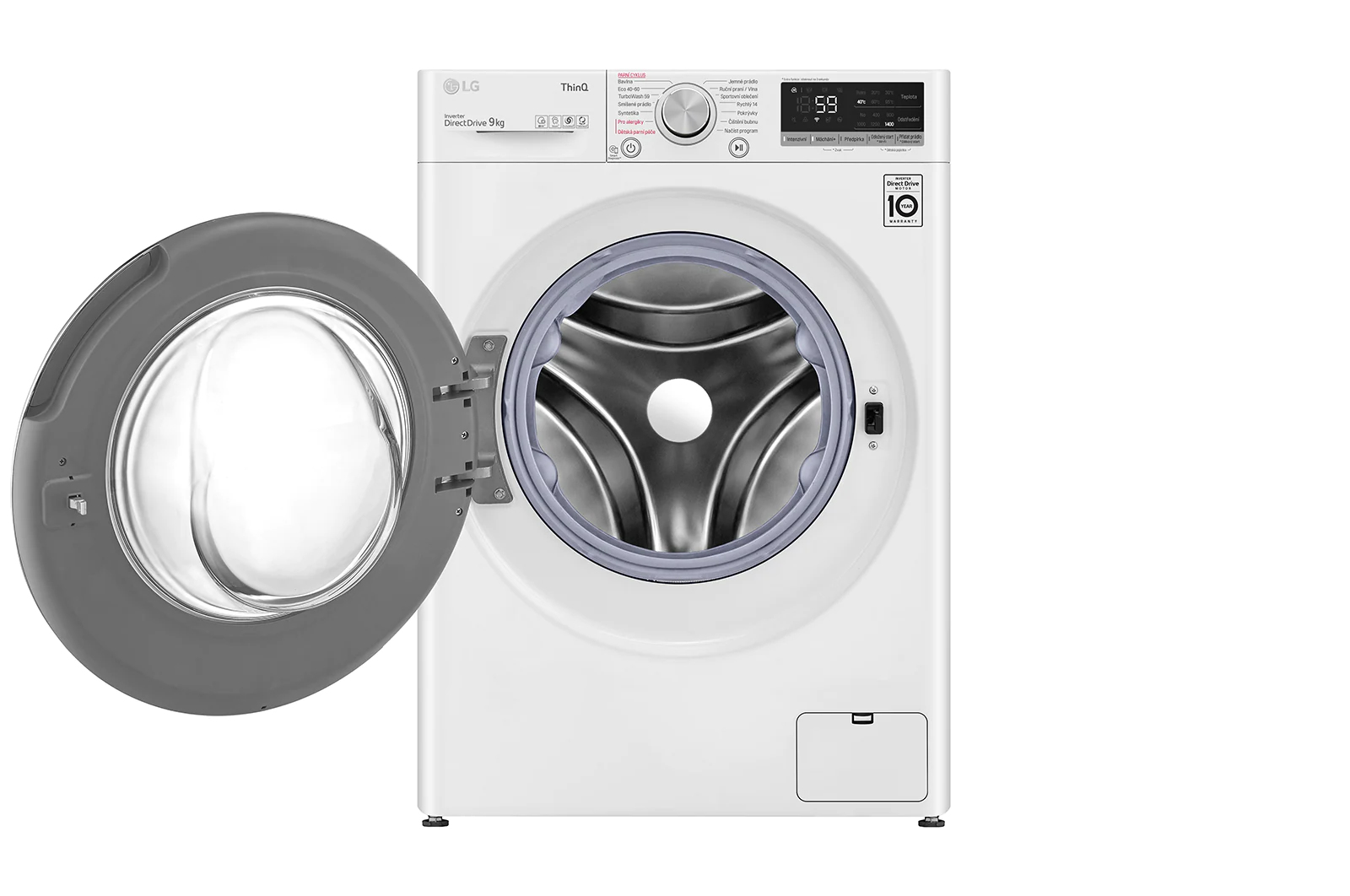 LG F49V6VB1W washing machine Front-load – image 2