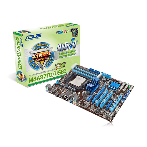 ASUS M4A87TD/USB3 AMD 870 (RX881) Socket AM3 ATX – image 1