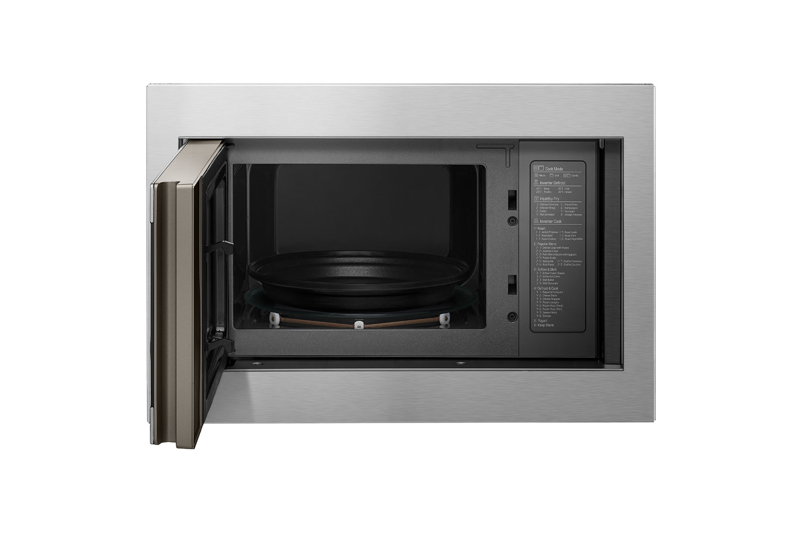LG MH6565CPSK microwave Stainless steel Grill microwave Built-in – image 3