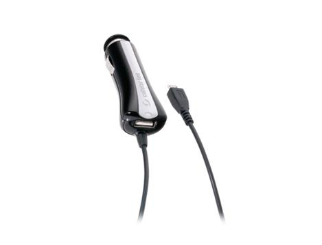 Cellularline CBRUSBMICROUSB1 mobile device charger Mobile phone, Telephone Black, Silver Cigar lighter Auto