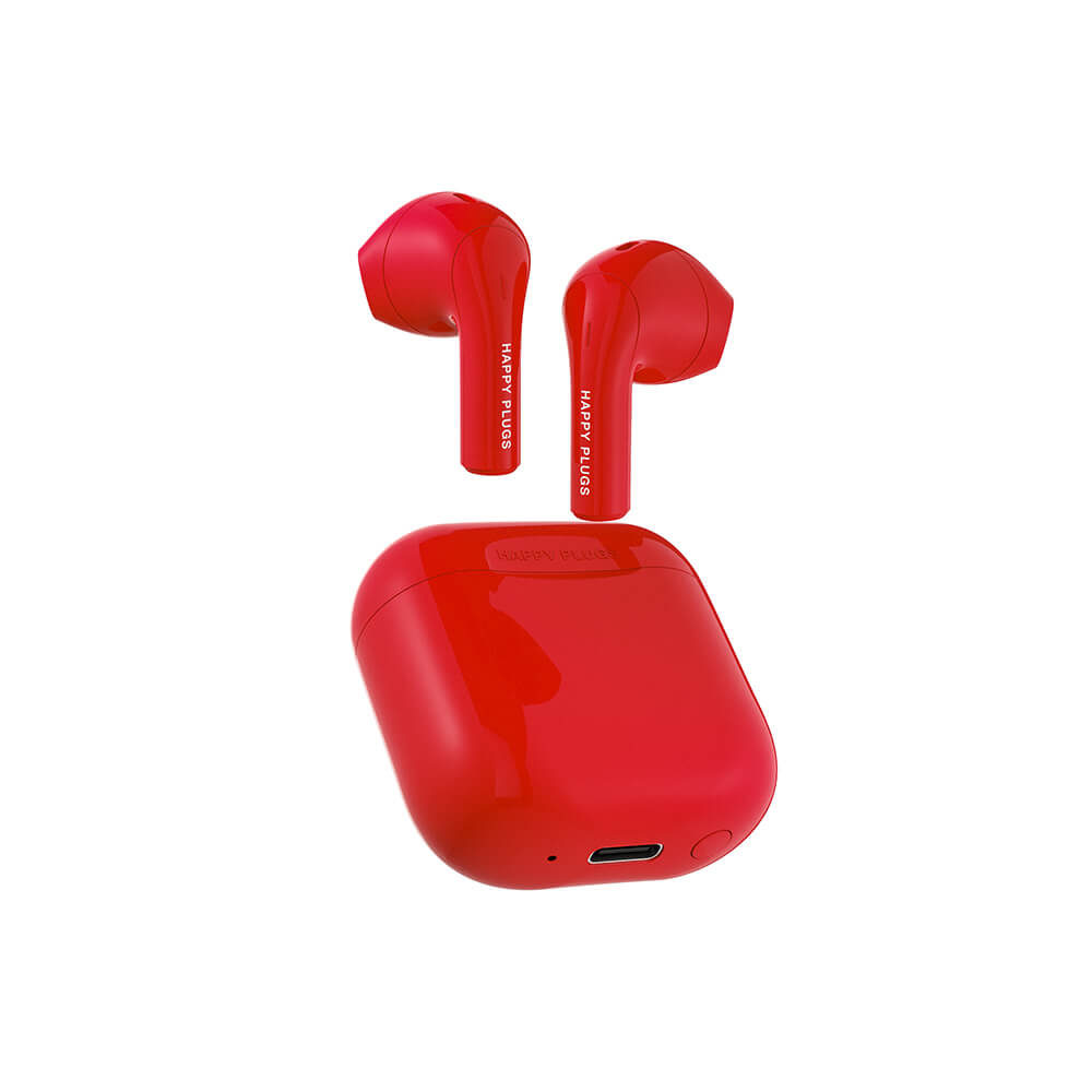 Happy Plugs JOY Headphones True Wireless Stereo (TWS) In-ear Calls/Music/Sport/Everyday Bluetooth Red image 3