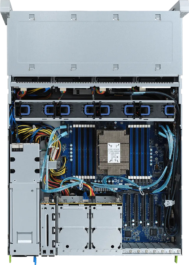 GIGABYTE S452-Z30 LGA 4094 Rack (4U) Black, Steel – image 4