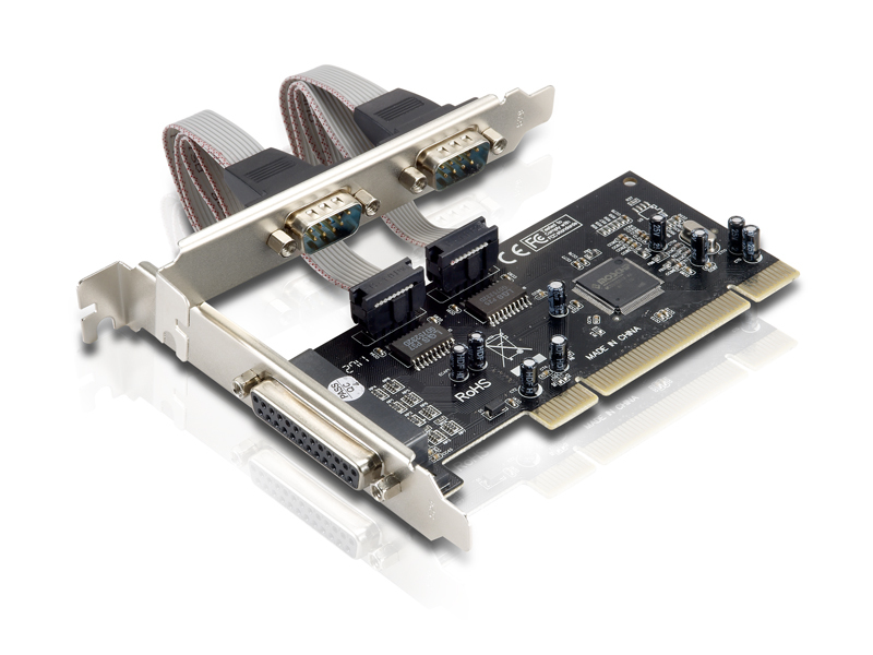 Conceptronic PCI Card 1-Port Parallel & 2-Port Serial – image 1