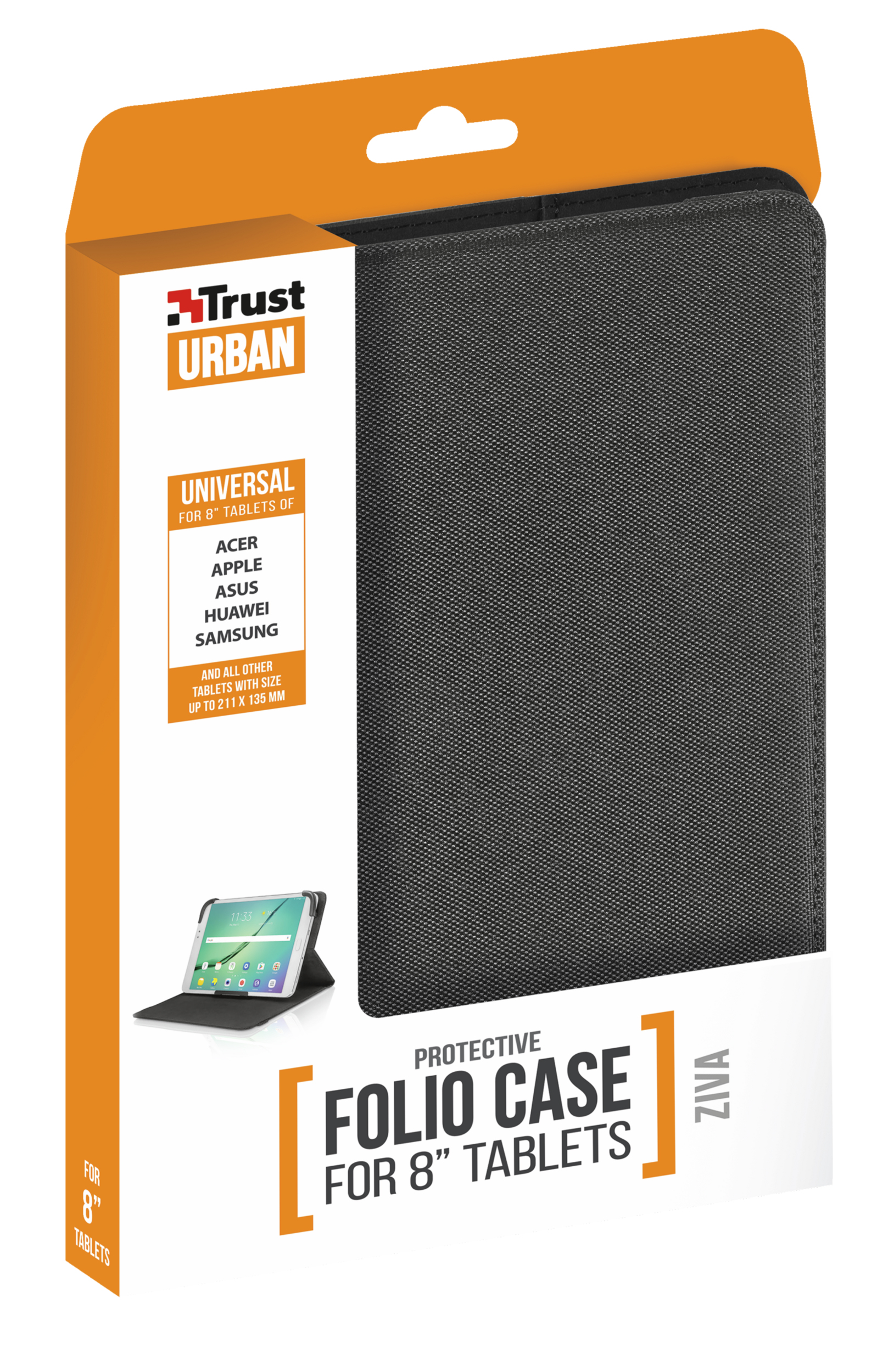 Trust Ziva 20.3 cm (8") Folio Black – image 7