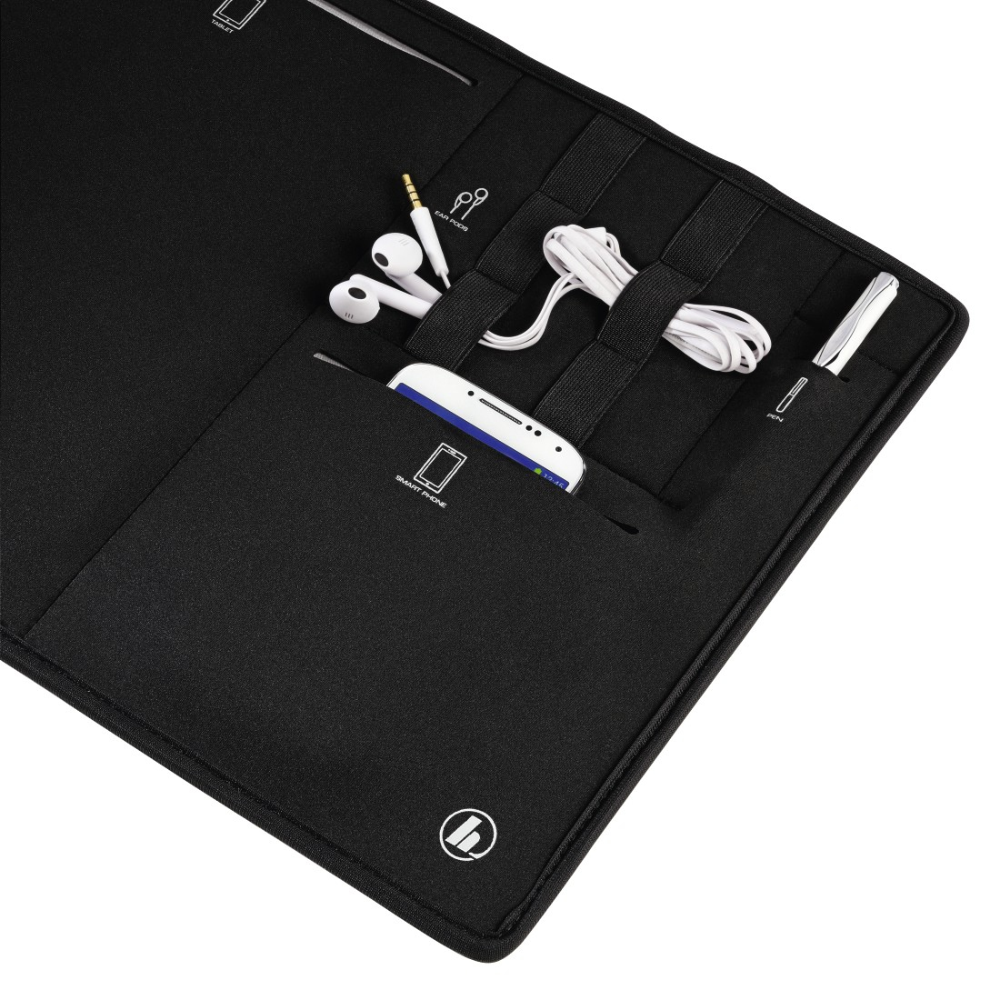Hama 101789 33.8 cm (13.3") Sleeve case Black – image 5