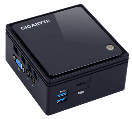 GIGABYTE BRIX GB-BACE-3000-FT-BW PC/workstation Intel® Celeron® N3000 – image 1