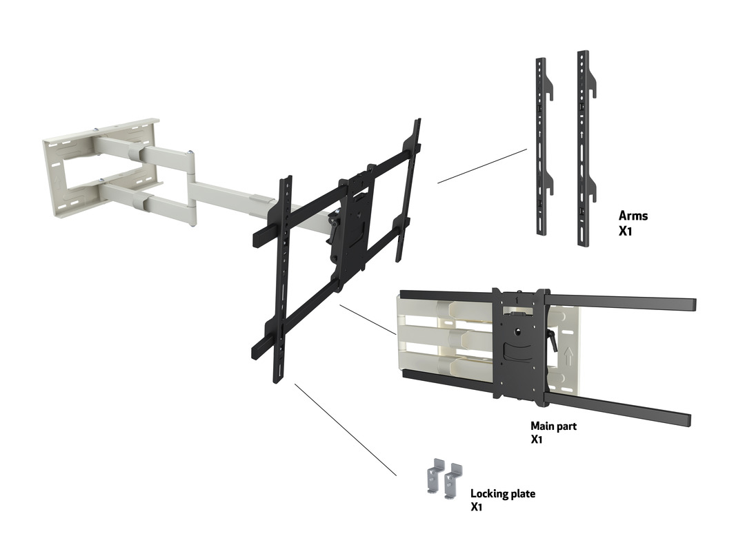 Multibrackets M Universal Long Reach Arm HD – image 8