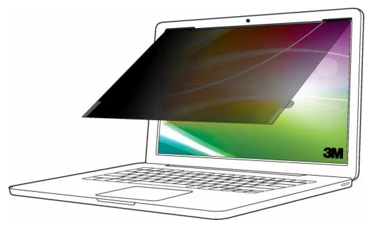 3M Bright Screen Privacy Filter - Notebook privacy filter - bright screen - removable - flip/adhesive - 14.4" - for Microsoft Surface Laptop 2