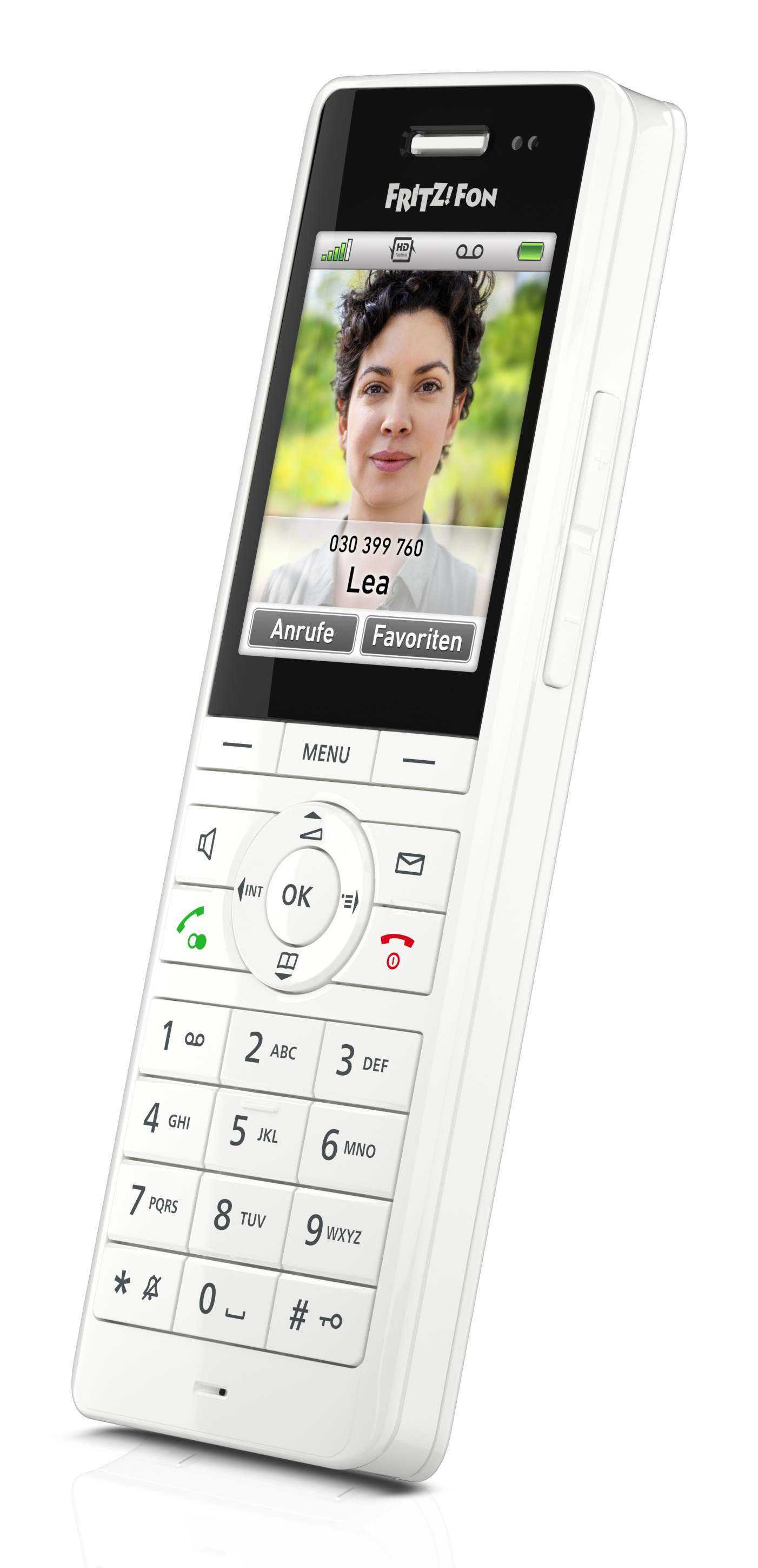FRITZ!Fon X6 weiß (Farbdisplay) Telefone