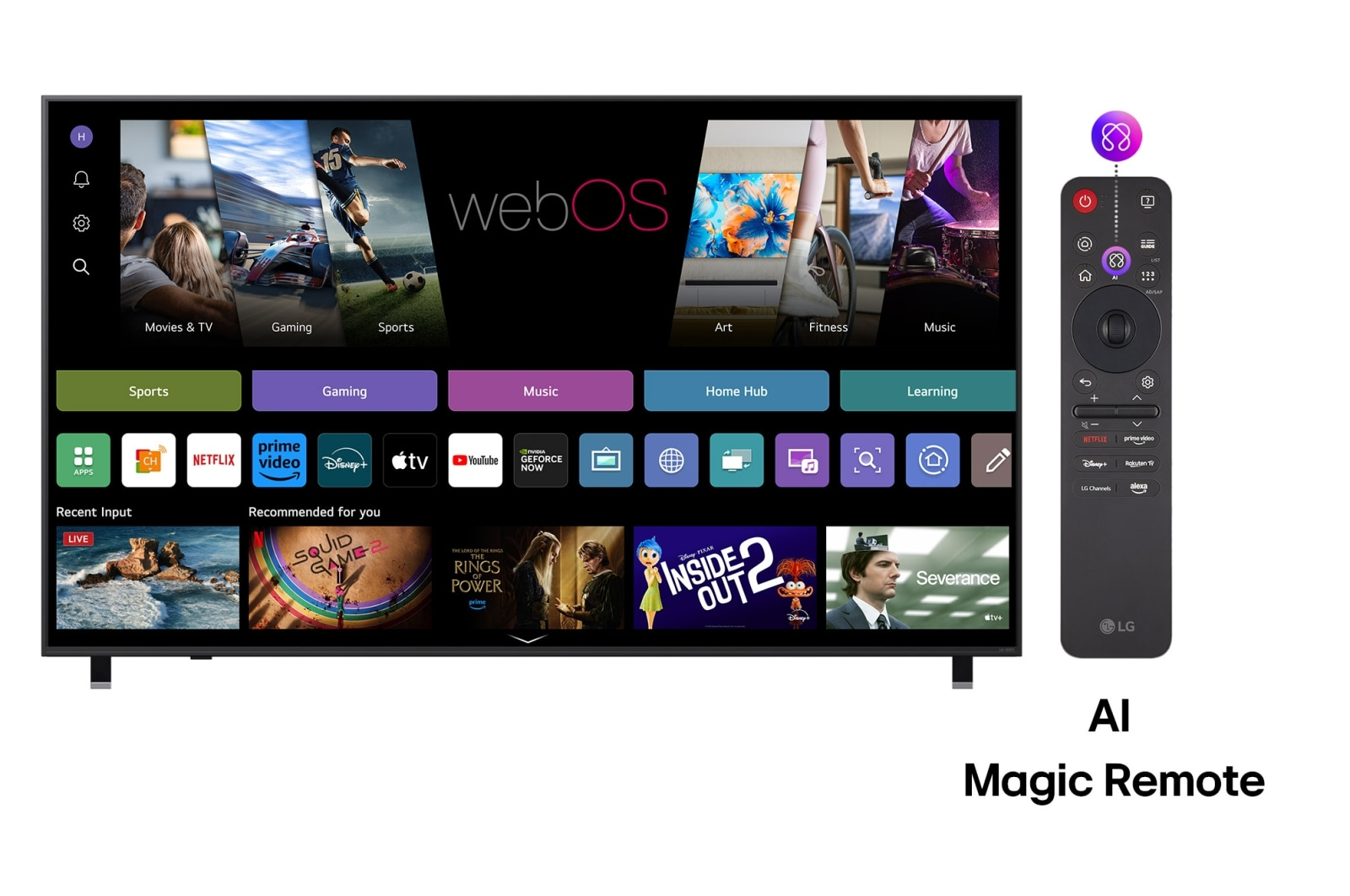 LG QNED AI 75QNED84A3C TV – image 2