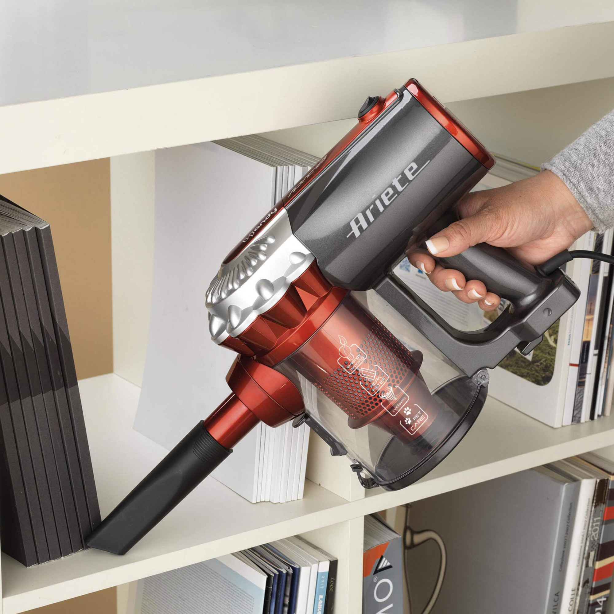 Ariete 00P276111AR0 stick vacuum/electric broom AC Dry HEPA Bagless – image 3