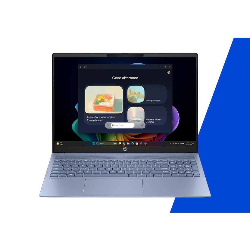 Portátil - HP OmniBook 5 NGAI 16-ag1002ns Copilot+ PC, 16" 2K, AMD Ryzen™ AI 7 350, 16GB RAM, 1TB SSD, Radeon™ 860M, Windows 11 Home, Azul - imagen 8