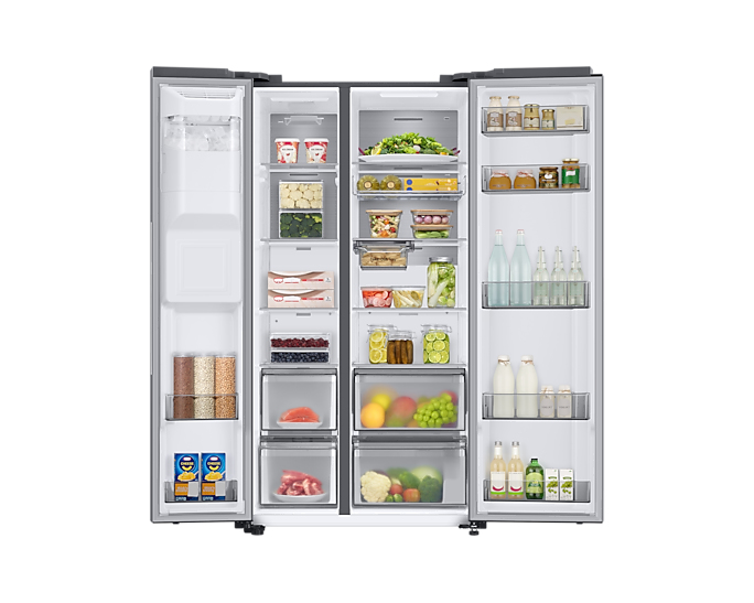 Samsung RS68CG885DSLEF side-by-side refrigerator Freestanding – image 6