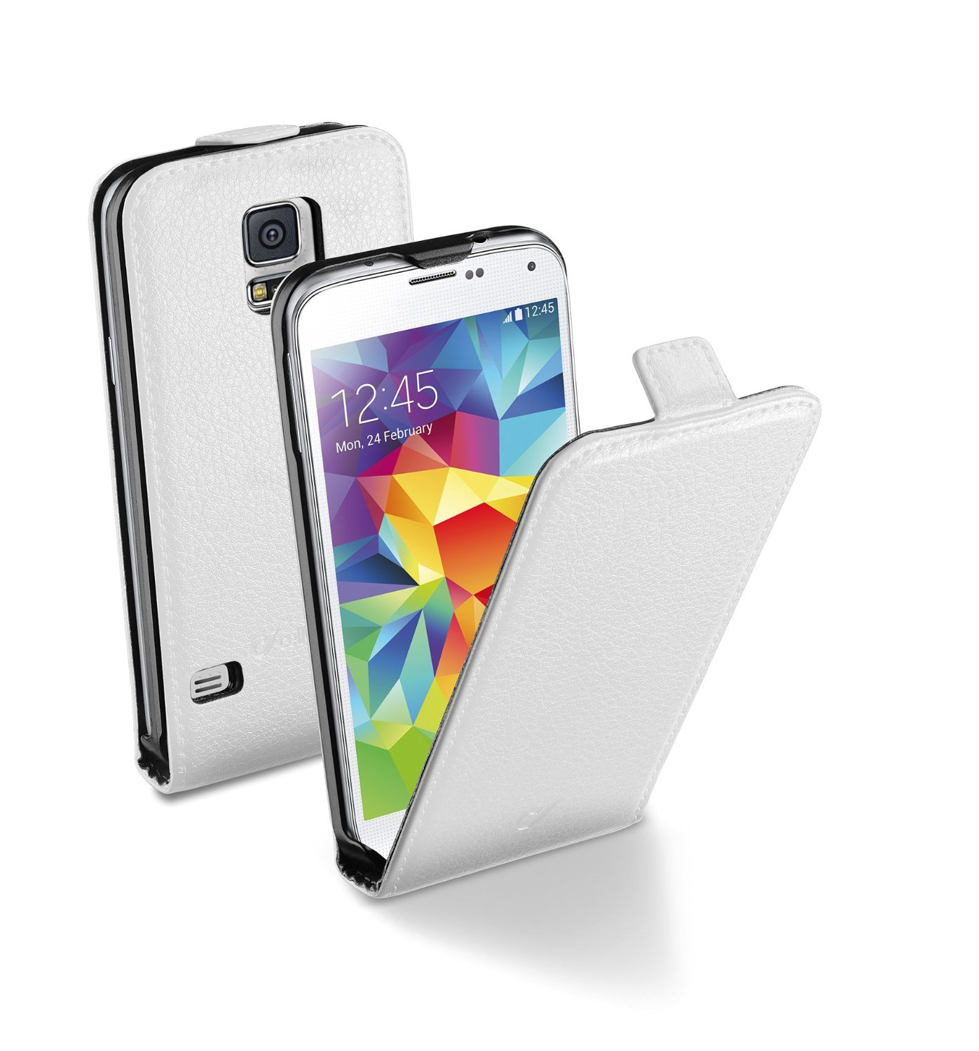 Cellularline FLAPESSENGALS5W mobile phone case Flip case White – image 3